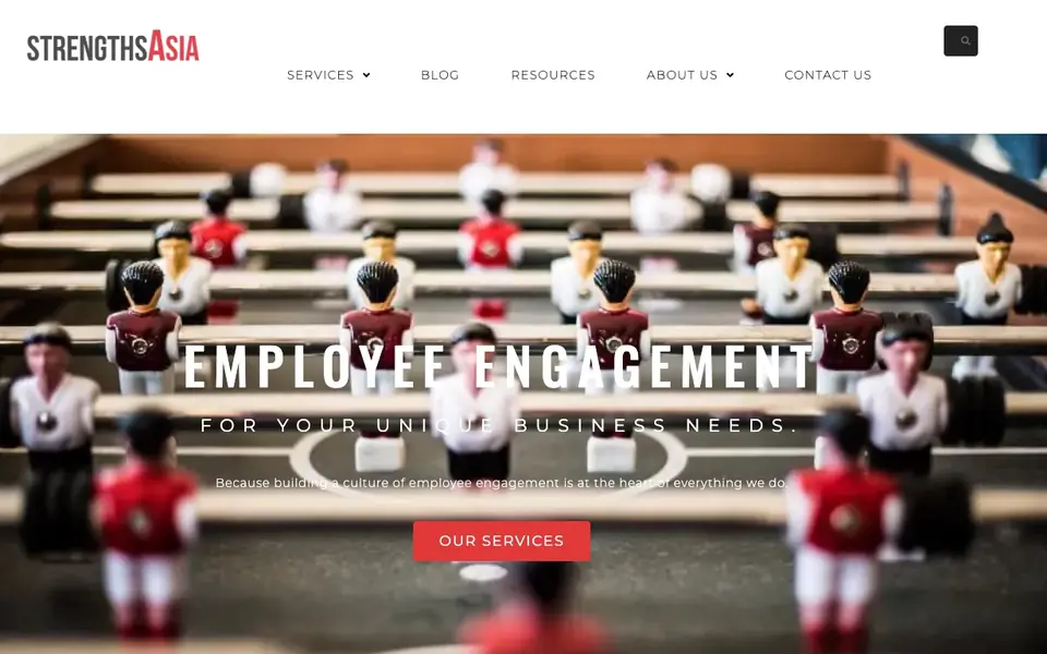 StrengthsAsia website homepage, 4 Oct 2026