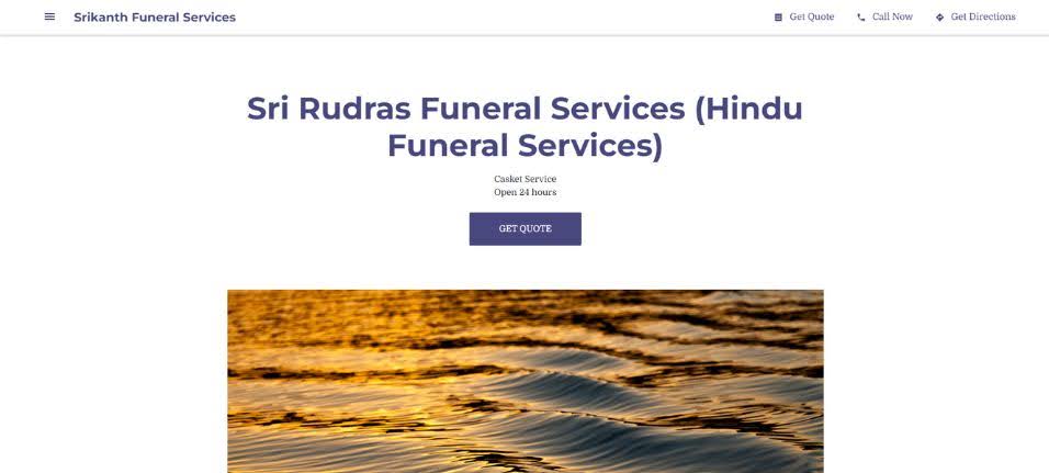 Sri Rudras Singapore Indian Funeral Services