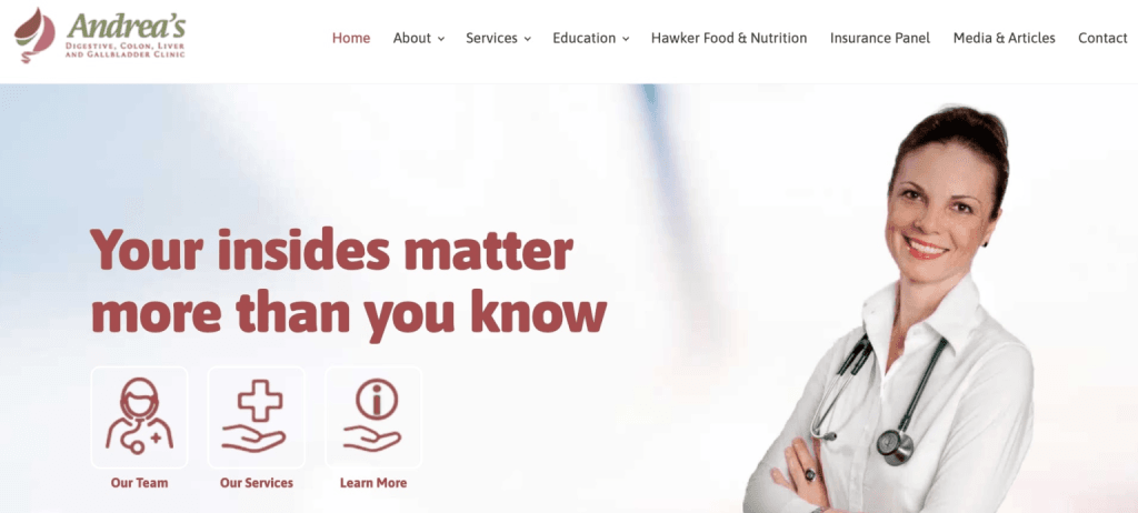 Andrea’s Digestive Clinic: Colon, Liver, Gallbladder, GERD/Acid Reflux Specialist