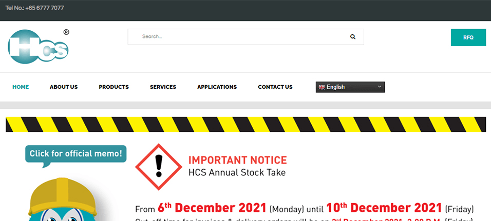 HCS Scientific & Chemical Pte Ltd