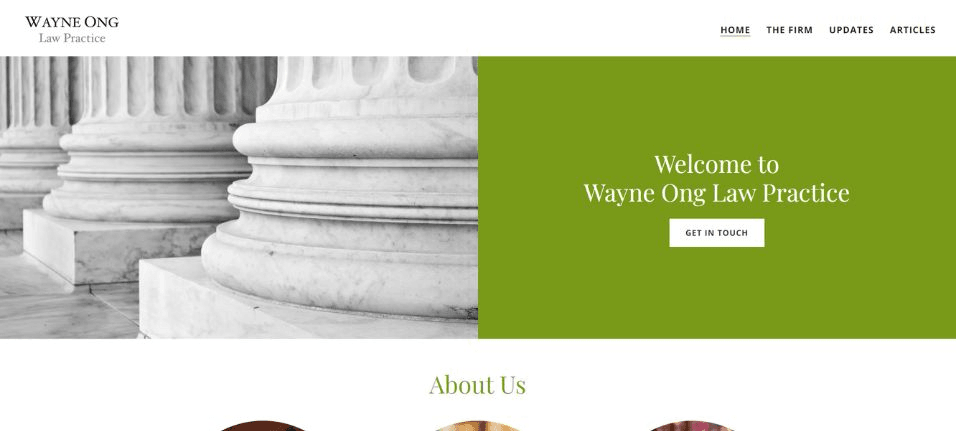 Wayne Ong Law Practice
