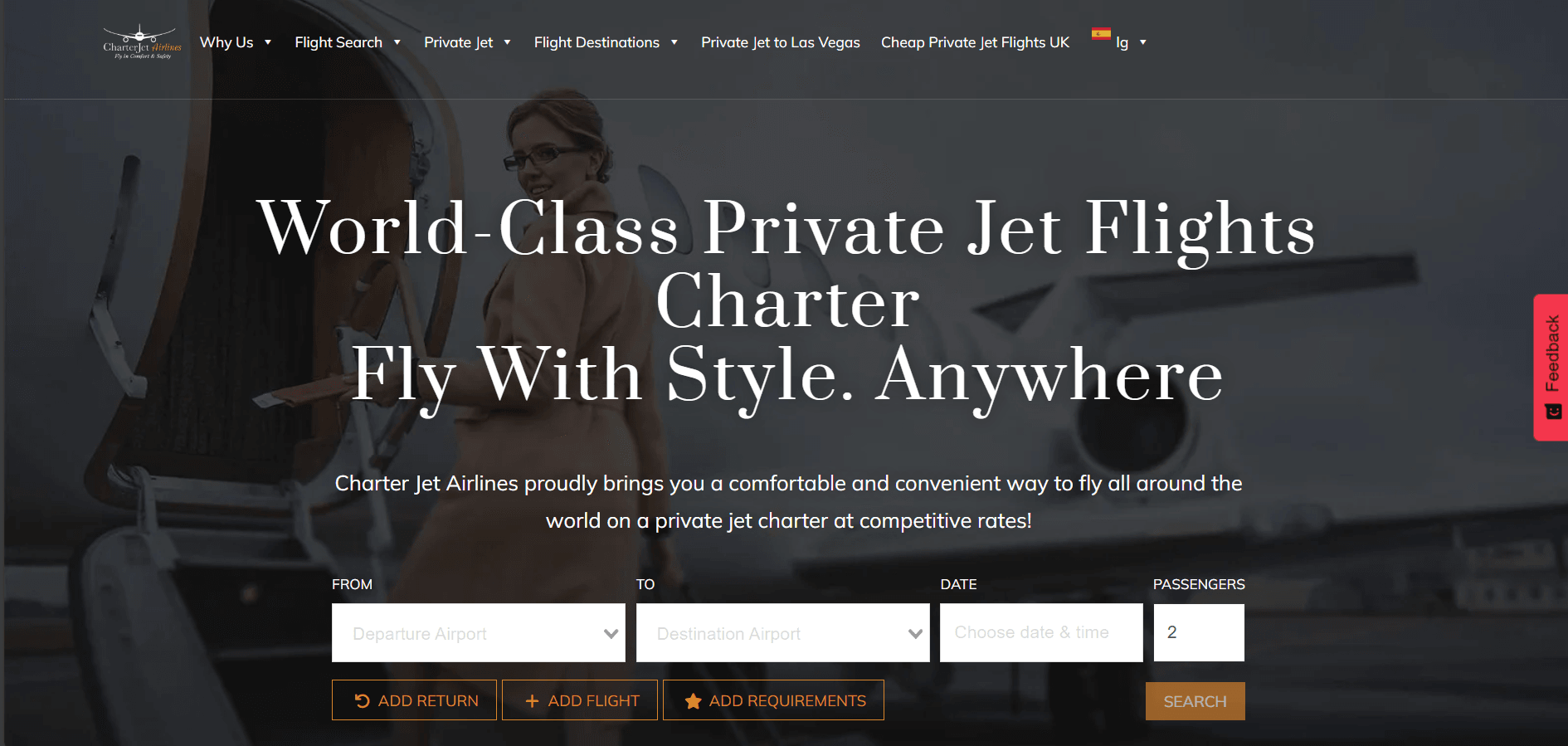 Charter Jet Airlines